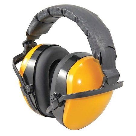Condor Over-the-Head Ear Muffs, 25 dB NRR, Passive, Electrically Insulated, Yellow MPN:26X622