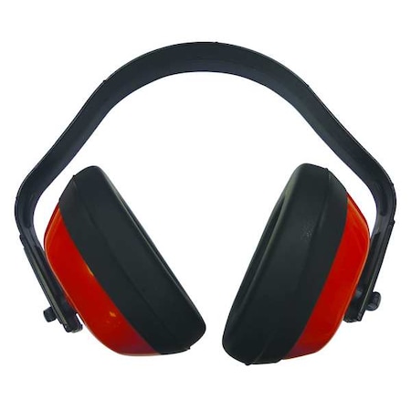 Condor Multi-Position Ear Muffs, 21 dB NRR, Passive, Electrically Insulated, Red MPN:26X623
