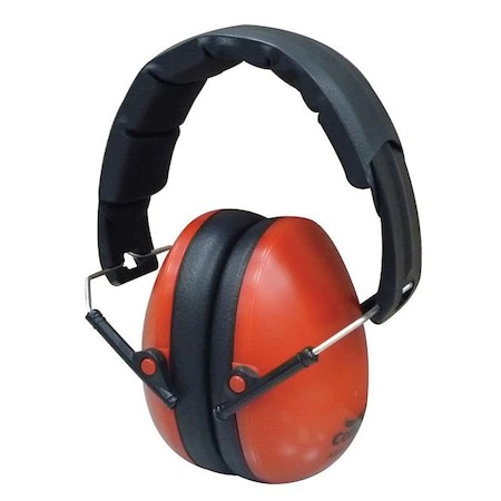 Condor Over-the-Head Ear Muffs, 21 dB NRR, Passive, General Purpose, Red MPN:26X626