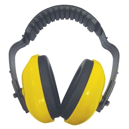 Condor Over-the-Head Ear Muffs, 19 dB NRR, Passive, Electrically Insulated, Yellow MPN:26X628