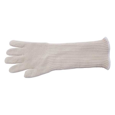 Condor Heat Resistant Glove, Polyester/cotton, 400 Degrees F Max Temp., Knit Cuff natural, L ( 9 ) MPN:2ENE3