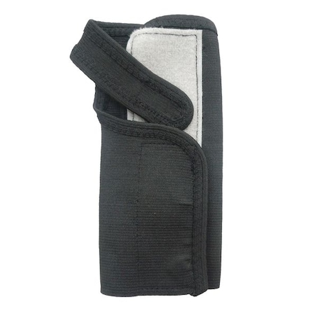 Wrist Support, Spandex, Double Strap, Right, Black, Size M MPN:2KJG5