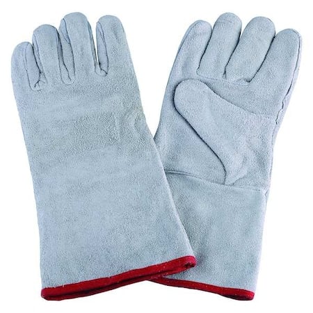 Condor Welding Gloves, Gauntlet Cuff, Wing Thumb, Standard Cowhide, XL, 1 PR MPN:2MGC1