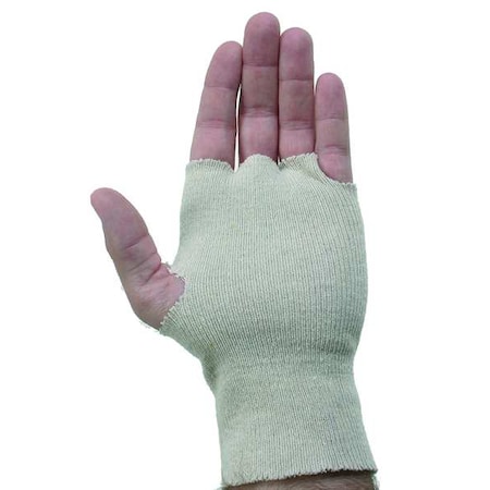 Glove Liners, Cotton/Polyester, Knit, White, Universal, 100 PK MPN:2UUA3