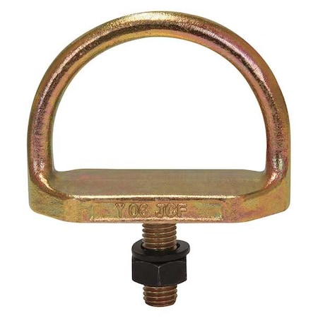 D-Ring Bolt Anchor, 4 in Length, 425 lb Weigth Capacity, Steel Anchor, 5, 000 lb Tensile Strength MPN:30HG83