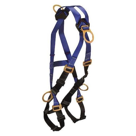 Condor Full Body Harness, Universal (S/M/L), 425 lb., Not Applicable Chest/ Mating Leg Straps MPN:30HG90