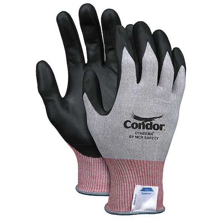 Cut Resistant Coated Gloves, Cut Level 2, Nitrile, Smooth, L 1 PR MPN:30YP55
