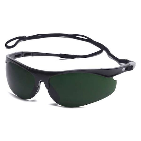 Thecla, Welding Safety Glasses, Anti-Scratch, Welding Shade(s) Lens, Black Frame, Half-Frame MPN:30ZC69