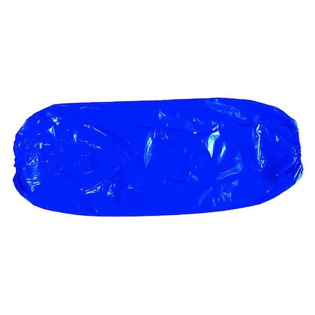 Disposable Sleeve, Chemical Resistant, Polyethylene, Welded Seam, 18 in Length, Blue, PK100 MPN:32TL74