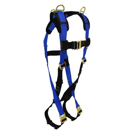 Condor Full Body Harness, Universal (S/M/L), 425 lb., Quick-Connect Chest/ Quick-Connect Leg Straps MPN:35KU77