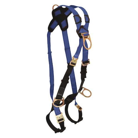 Condor Full Body Harness, XL/2XL, 425 lb., Not Applicable Chest/ Quick-Connect Leg Straps MPN:35KU79