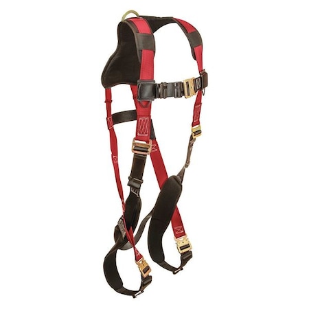 Premium Comfort Full Body Harness, XL/2XL, 425 lb., Quick-Connect Chest/ Quick-Connect Leg Straps MPN:35KU88