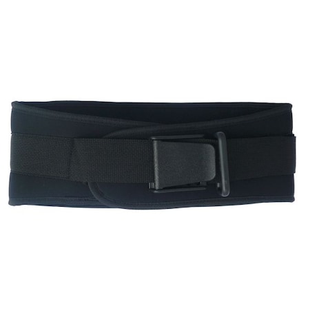 Back Support w/Foam Core, Black, Buckle, S MPN:3RUW8