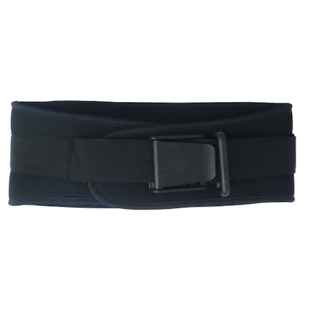 Back Support, Black, 6 In. Wide, Nylon, 2XL MPN:3RUX1