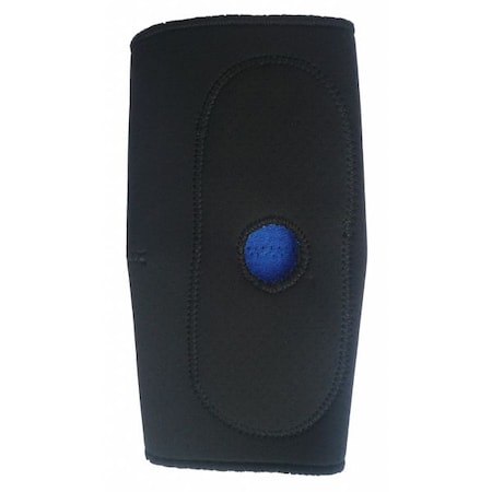 Knee Support, Open Patella, 0 Straps, Black MPN:3TCJ7