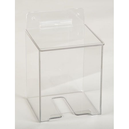 Hairnet Dispenser, PETG, clear, 4-3/4 x 7 x 4-1/2