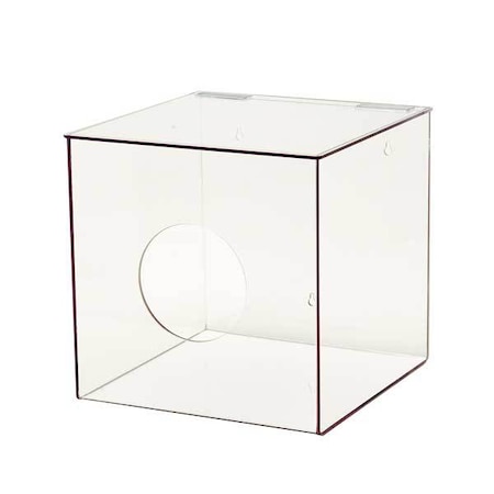 Protection Dispenser, PETG, clear, 12 x 12 x 12