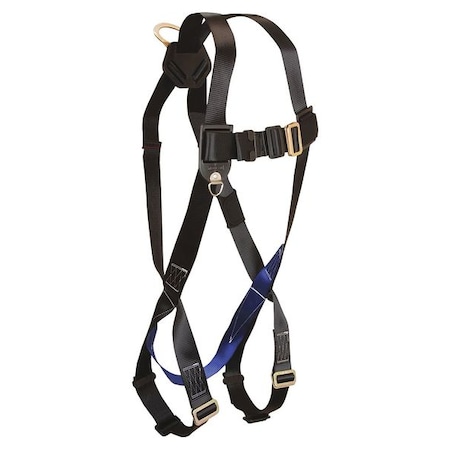 Condor Full Body Harness, XL/2XL, 425 lb., Mating Chest/ Mating Leg Straps, Back D-Ring MPN:45J275