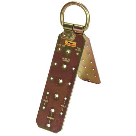 Roof Anchor, 20 1/2 in Length, 310 lb Weigth Capacity, Steel Anchor, 5, 000 lb Tensile Strength MPN:45J299