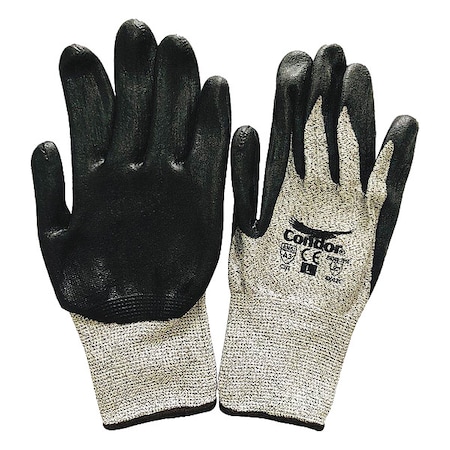 Cut-Resistant Coated Gloves, Cut Level A3, Dipped, Nitrile, Foam, XL 1 PR MPN:48UR05