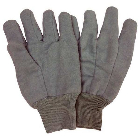 Knit Gloves, Cotton, None Uncoated, Green, L, 1 PR MPN:48UR62