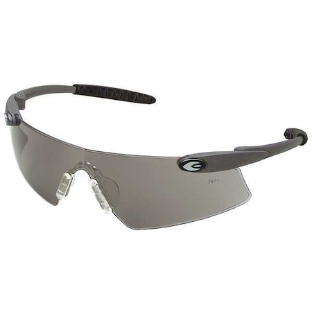 Persuader, Safety Glasses, Anti-Fog, Gray Lens, Black Frame, Frameless MPN:4VAW5