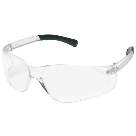 Wasko Mini, Safety Glasses, Anti-Scratch, Clear Lens, Clear Frame, Frameless MPN:4VCD7