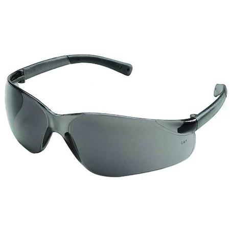 Wasko Mini, Safety Glasses, Anti-Scratch, Gray Lens, Gray Frame, Frameless MPN:4VCD8