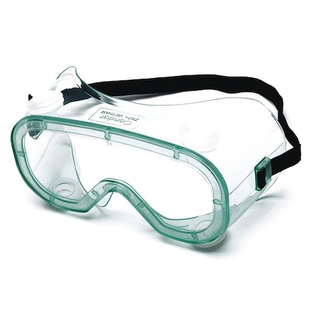 Safety Goggles, Clear Lens, Uncoated, Indirect Vented, Dielectric, Platoon Series MPN:4VCF6