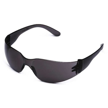 Safety Glasses, Condor V Series, Anti-Fog, Anti-Static, Anti-Scratch, Frameless, Gray Arm, Gray Lens MPN:4VCG2
