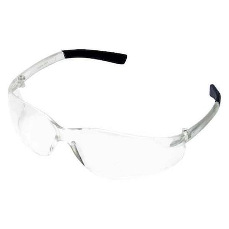 Safety Glasses, Anti-Fog, Anti-Scratch, Anti-Static, Frameless, Wraparound, Clear Arm, Clear Lens MPN:4VCH1