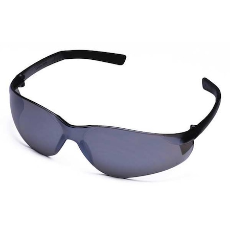 Wasko, Safety Glasses, Anti-Scratch, Gray Mirror Lens, Gray Frame, Frameless MPN:4VCH3