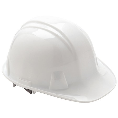 Hard Hat, SL, Polyethylene, 4 Point Pinlock, Type 1, Class E, White MPN:52LC84