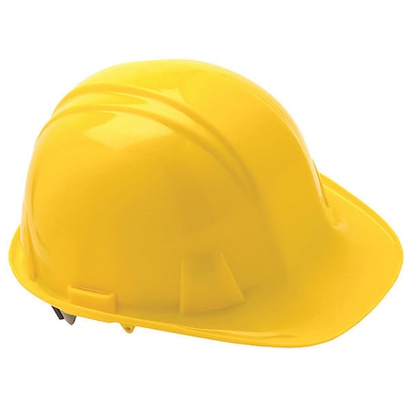 Hard Hat, SL, Polyethylene, 4 Point Pinlock, Type 1, Class E, Yellow MPN:52LC86