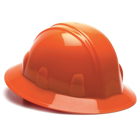 Hard Hat, SL, Polyethylene, 4 Point Ratchet, Type 1, Class E, Orange MPN:52LD12