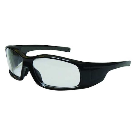 Briggs, Safety Glasses, Anti-Fog, Clear Lens, Black Frame, Full-Frame MPN:52WR01