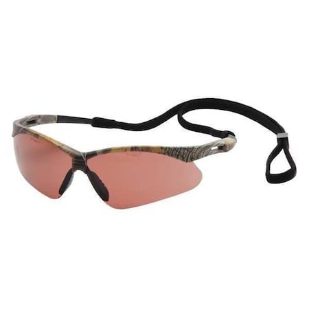 Agitator, Safety Glasses, Anti-Fog, Anti-Static & Anti-Scratch, Bronze Lens, Camo Frame, Half-Frame MPN:52YP43