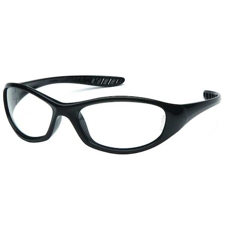Antagonist, Safety Glasses, Anti-Fog, Anti-Static & Anti-Scratch, Clear Lens, Black Frame MPN:52YP46