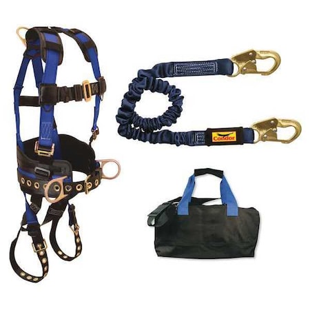 Fall Protection Kit, Size: S/M MPN:53RG05
