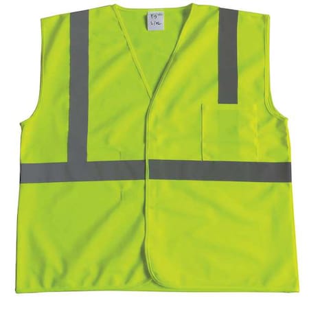 U-Block Vest, Class2 Yellow/Grn, 2XL/3XL MPN:53YL06