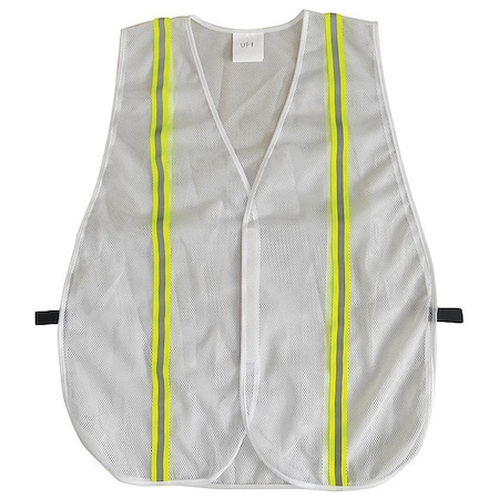 Back Stp Vest, Unrated White, Univ MPN:53YL97