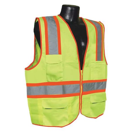 High Visibility Vest, Yellow/Green, S MPN:53YM64