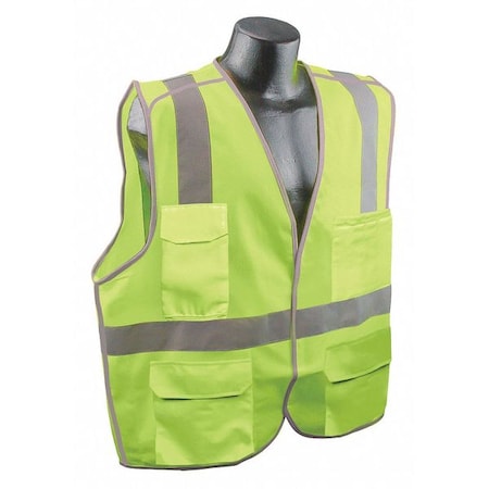 High Visibility Vest, Yellow/Green, L/XL MPN:53YN10