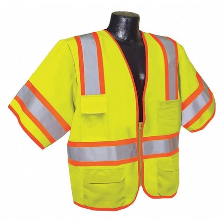 High Visibility Vest, Yellow/Green, L MPN:53YP44