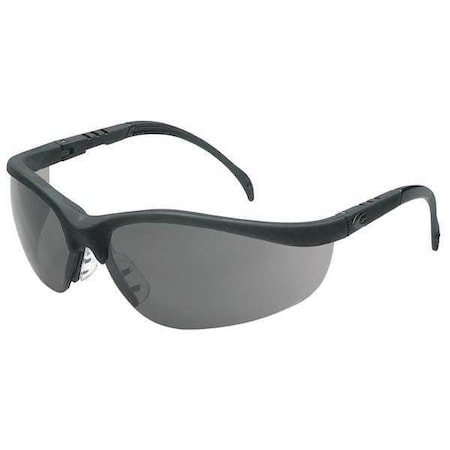 Nome, Safety Glasses, Anti-Scratch, Gray Lens, Black Frame, Half-Frame MPN:5JE25