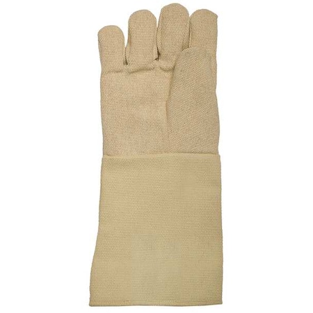 Condor Heat Resistant Gloves, Kevlar®/Cotton, 660 Degrees F Max Temp., Gauntlet Cuff L ( 9 ) MPN:5T356