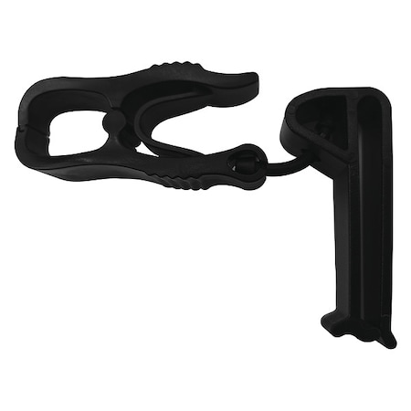 GloveHolderClips, Plastic, Black, 4-3/4inL MPN:60NK48