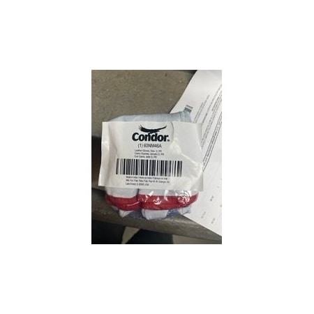 Leather Drivers Gloves, Shirred Slip-On Cuff, Keystone Thumb, White, S, 1 PR MPN:60NM46