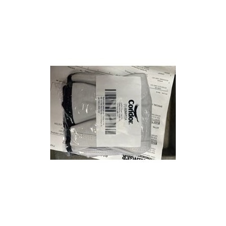 Leather Drivers Gloves, Shirred Slip-On Cuff, Keystone Thumb, White, 2XL, 1 PR MPN:60NM50