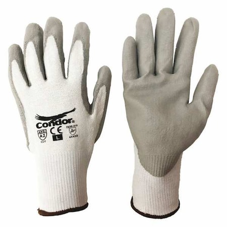 Cut-resistant glove, Cut Level A2, Polyurethane, Smooth, M 1 PR MPN:61CV55